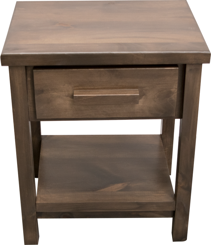 Rustic Farmhouse Nightstand Handcrafted, Solid Wood